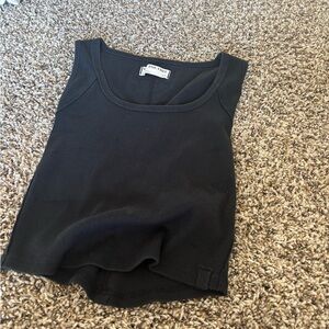 Free People Classic Black Tank Top